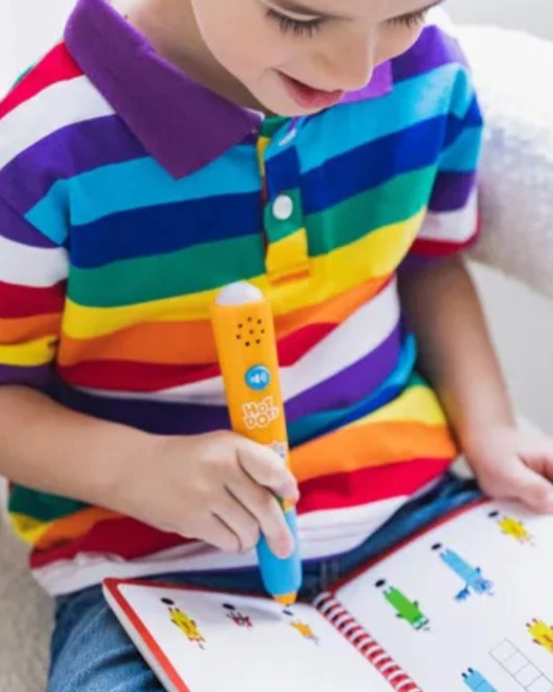 Educational Insights – Aktivitní sešit Hot Dots Numberblocks 1–10 a interaktivní pero